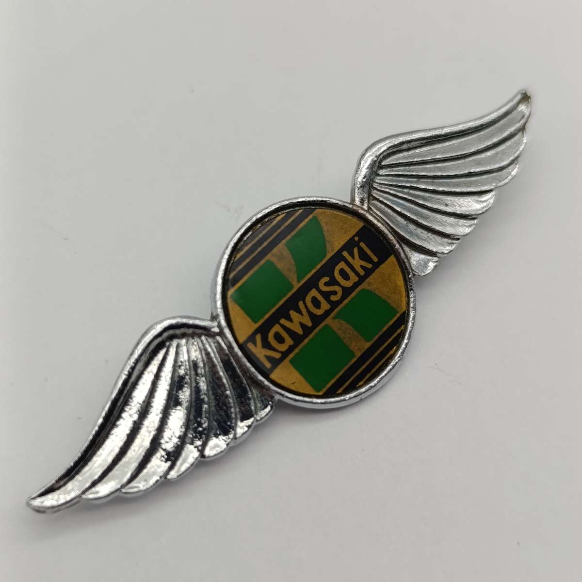 Vintage Kawasaki motorcycles badge