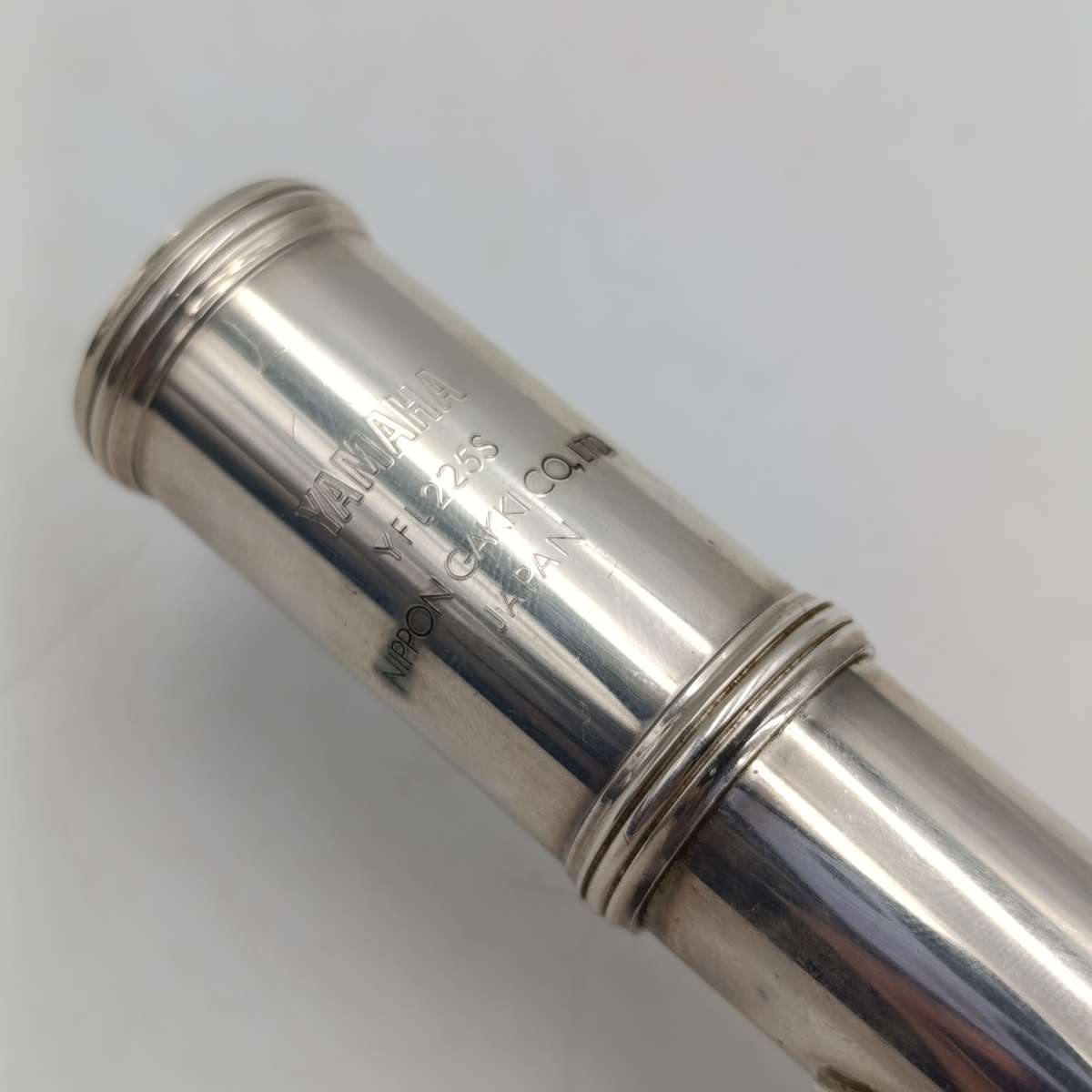 Yamaha YFL225S flute in case - serial number 028878 A