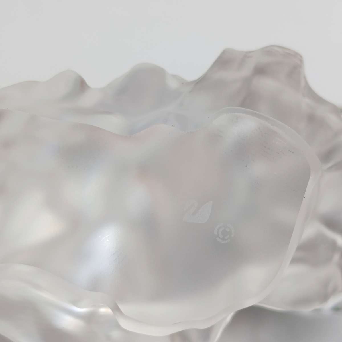 Swarovski silver crystal Puffin birds #008 figurine in box