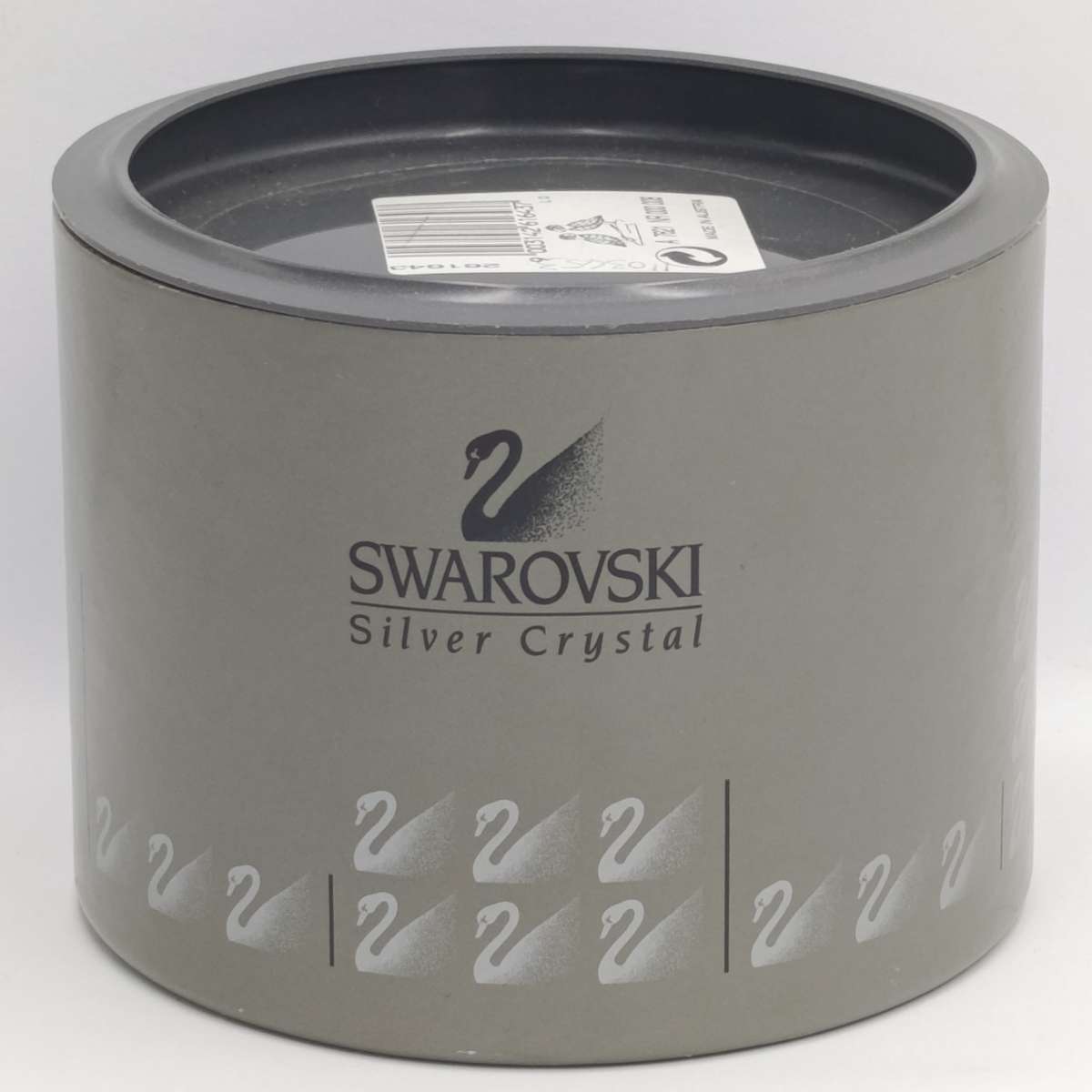 Swarovski silver crystal Puffin birds #008 figurine in box