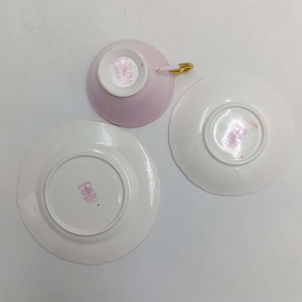 Vintage Paragon Porcelain trio