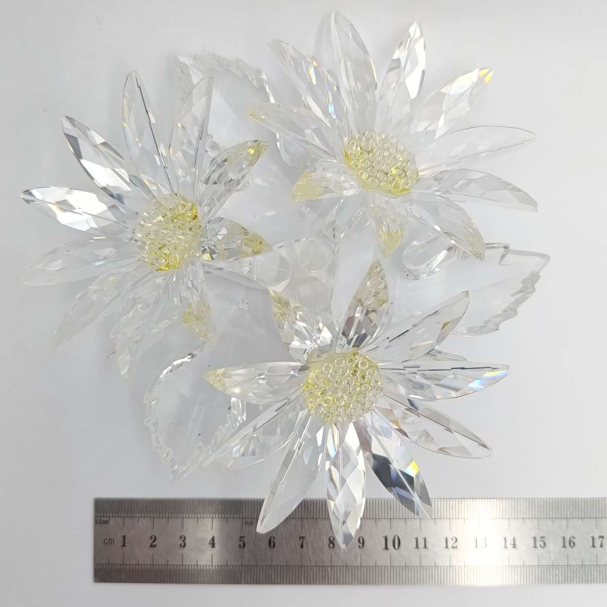 Swarovski Crystal Maxi flower arrangement in box