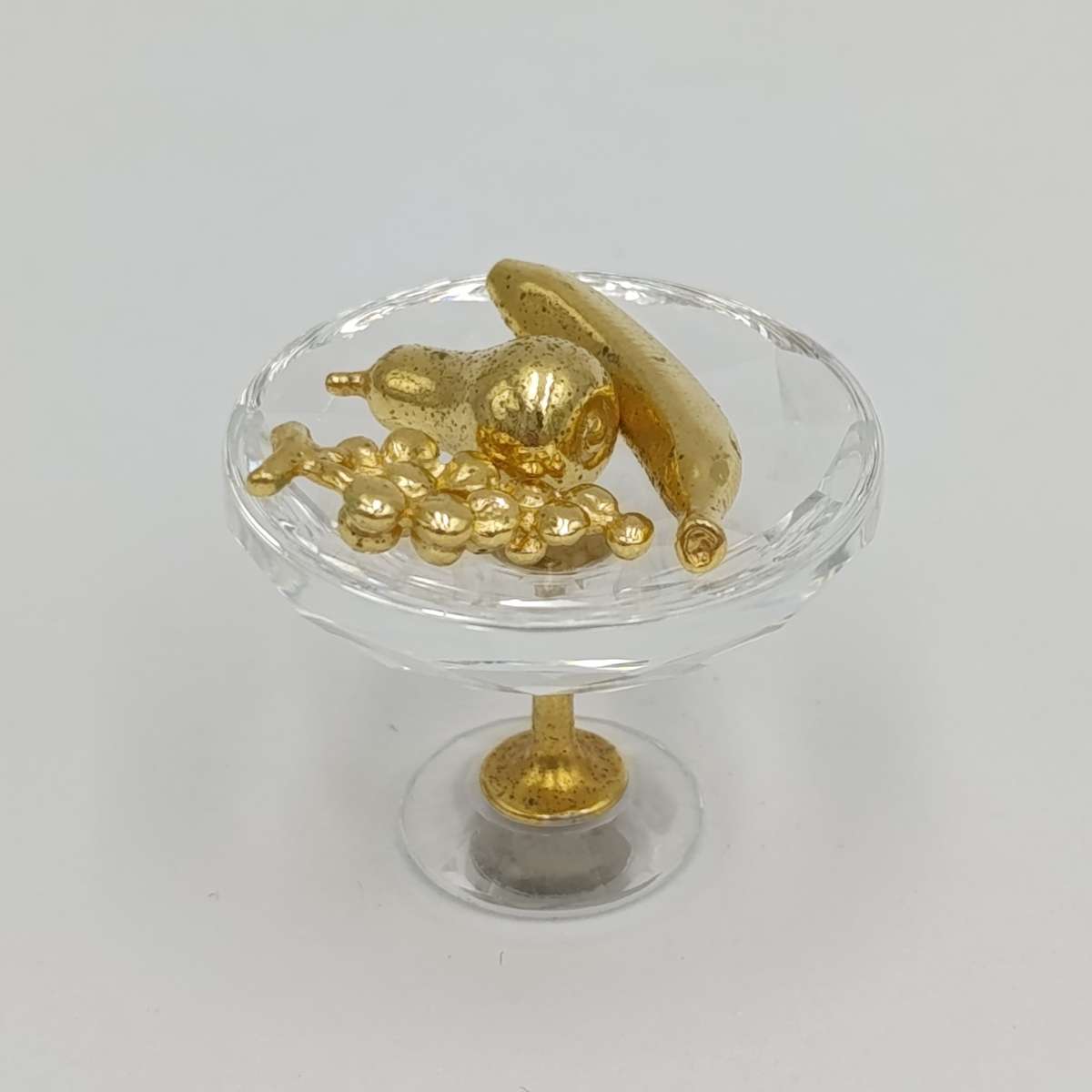 Swarovski Crystal memories fruit bowl with fruit ornament in box