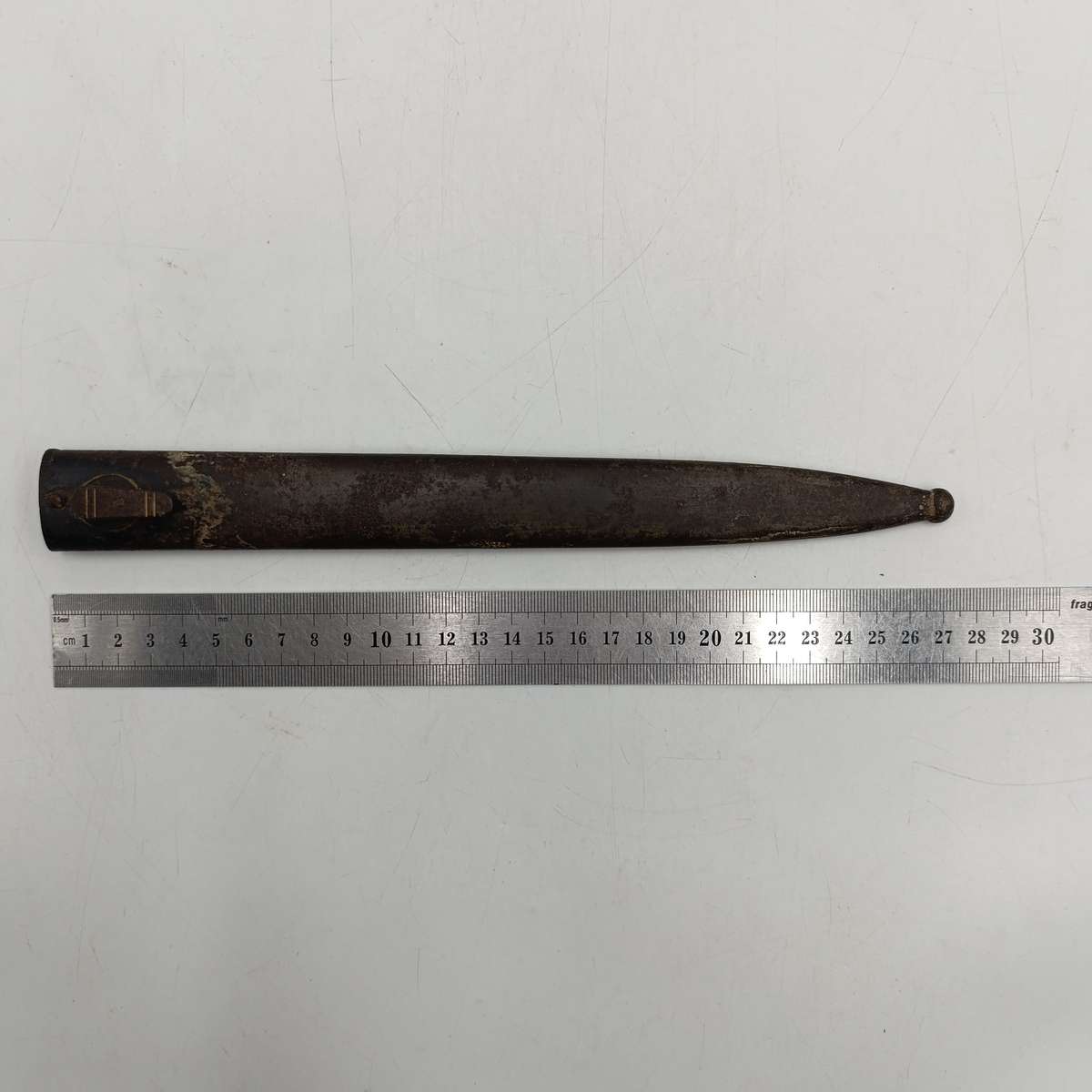 German KS98 Erfurt Sawback bayonet - KS 1644 - sheath no. KS 11168