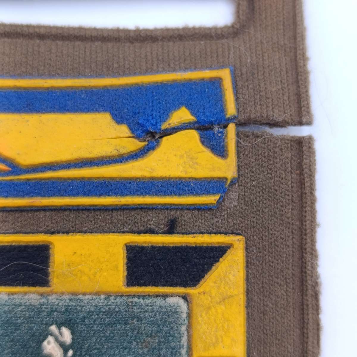 SADF Cape Corps tupperware flash - damaged