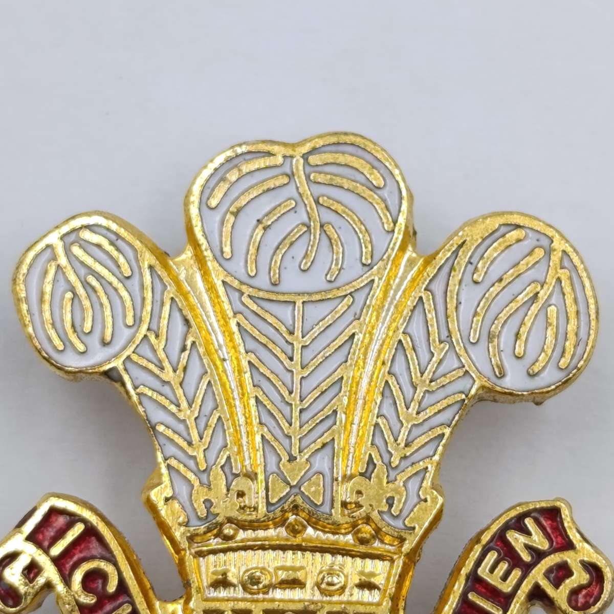 Vintage Wales Rugby Union pin badge