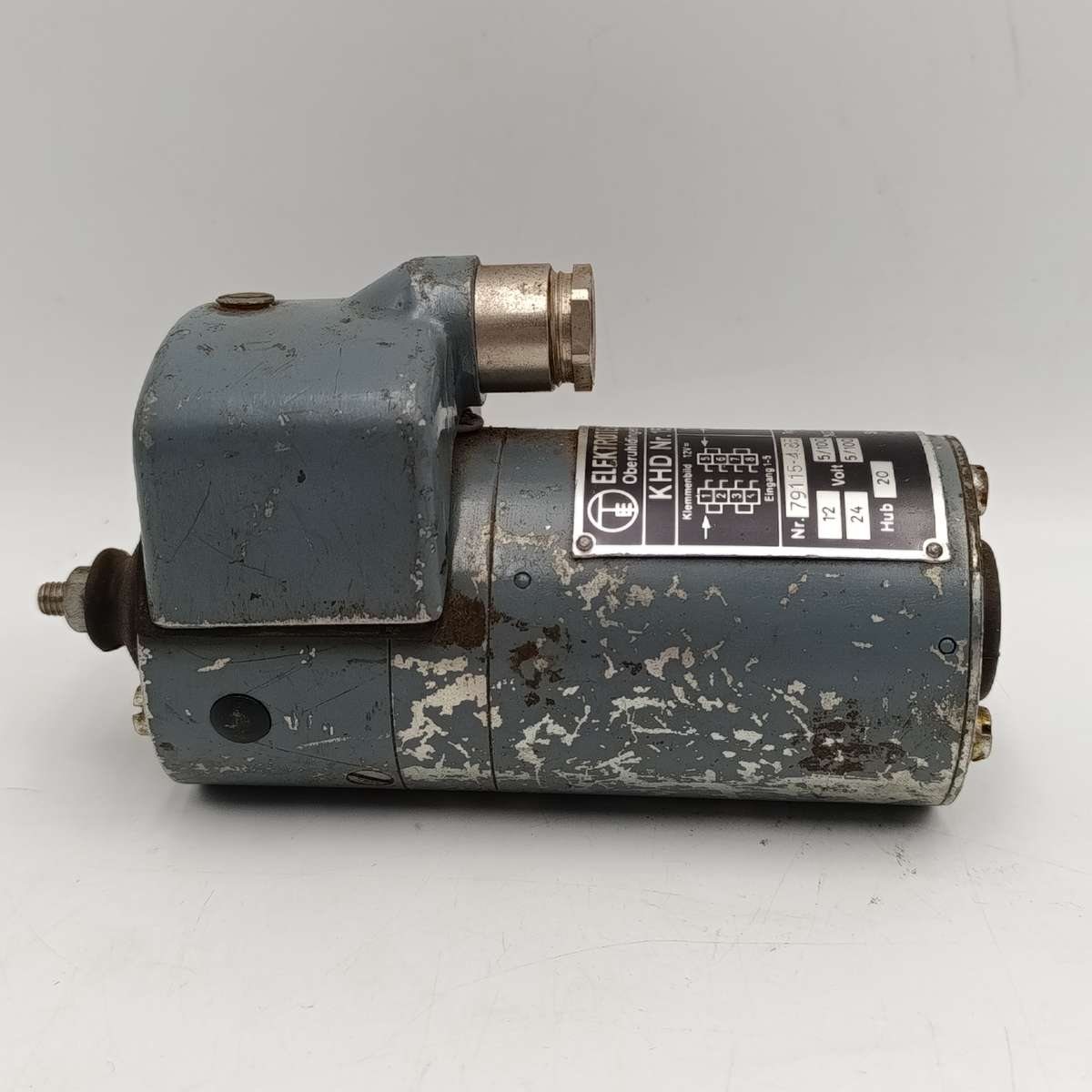 Vintage starter solenoid for SADF Ratel armoured car