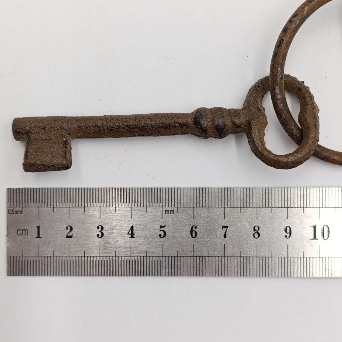 Set of 3 Antique iron keys