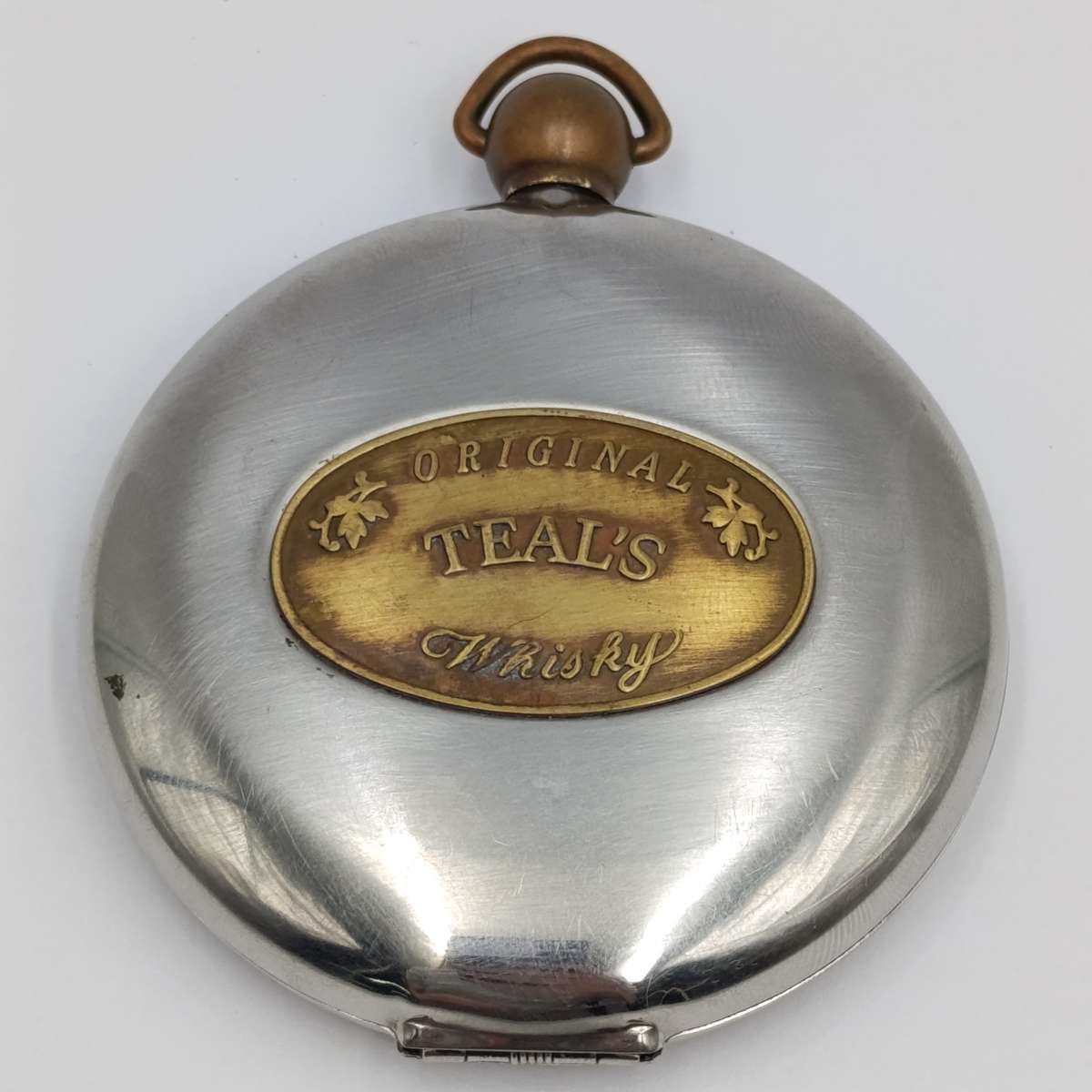 Vintage Original Teal's whiskey pocket cup by Grants of Dalvey