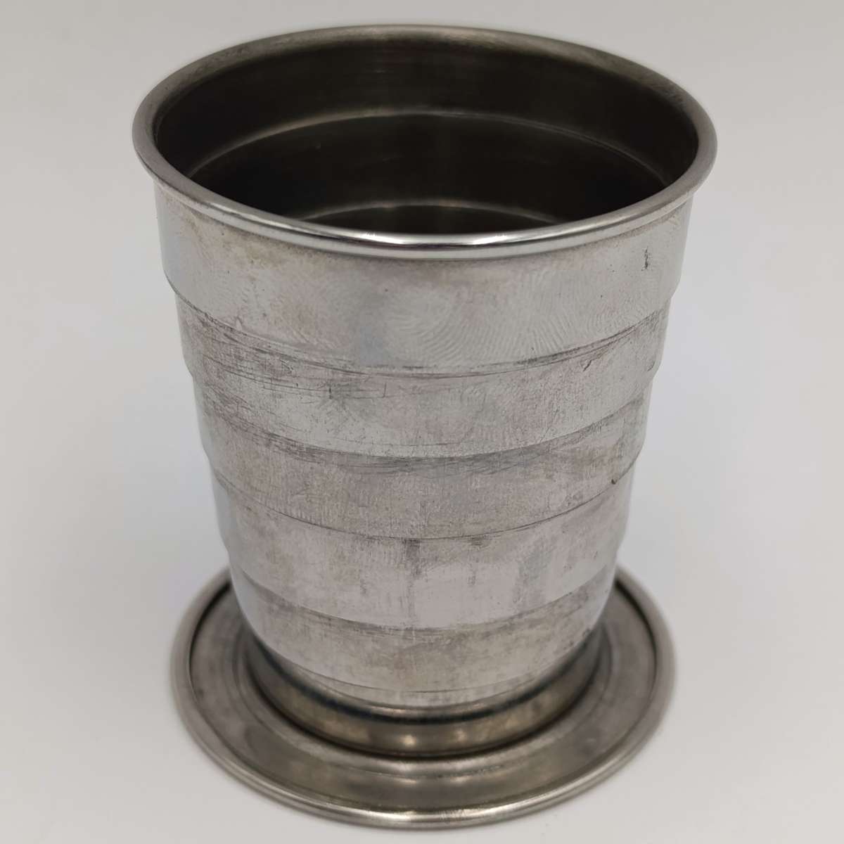 Vintage Original Teal's whiskey pocket cup by Grants of Dalvey