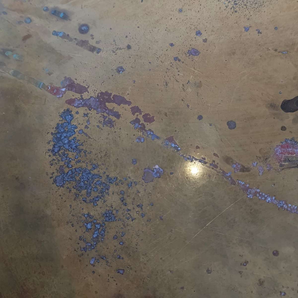 1949 Voortrekker Monument commemorative brass tray