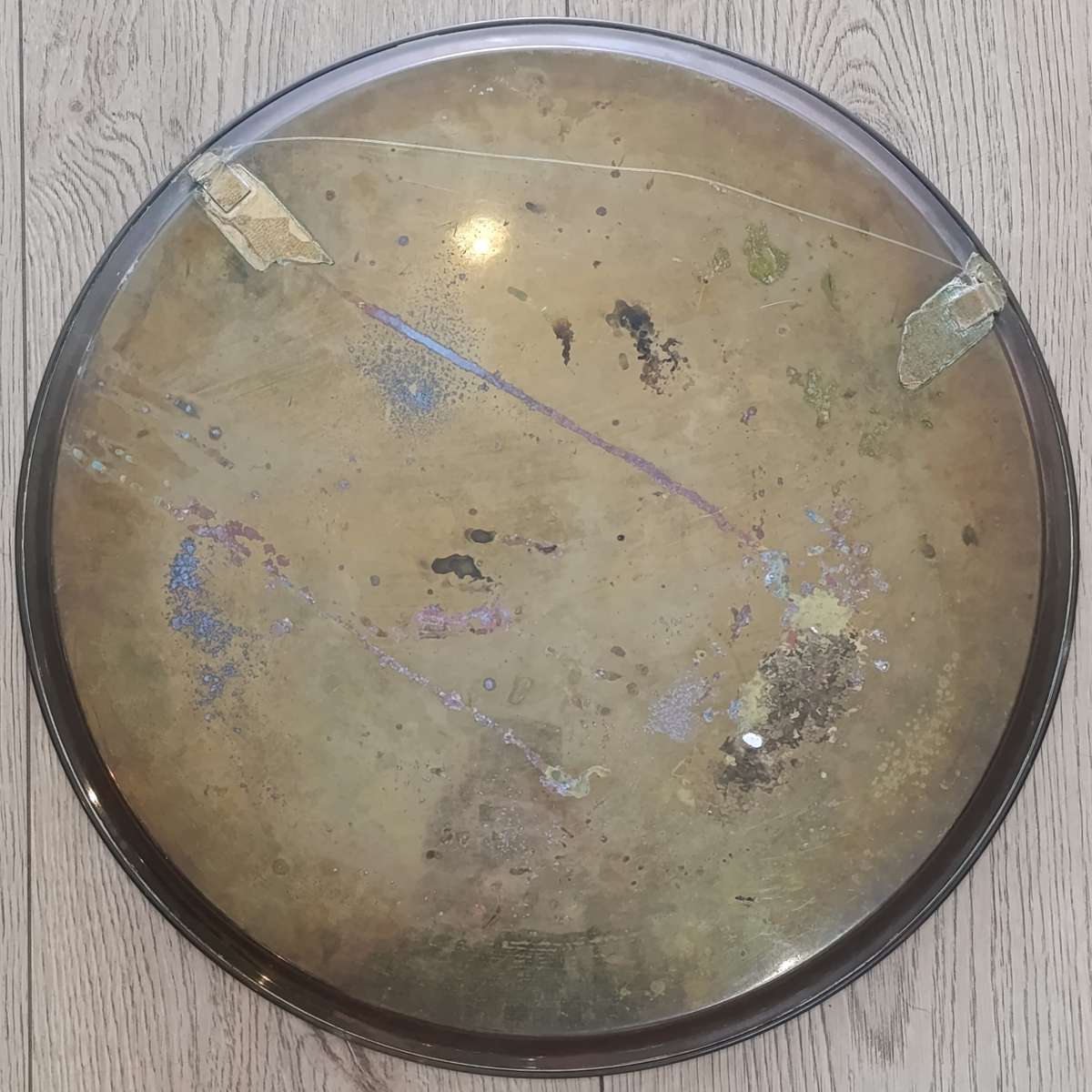 1949 Voortrekker Monument commemorative brass tray