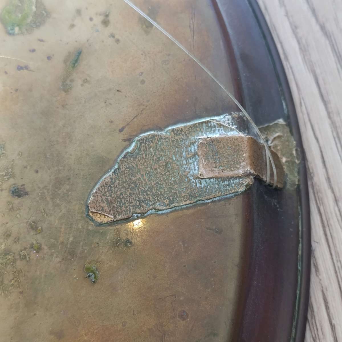 1949 Voortrekker Monument commemorative brass tray