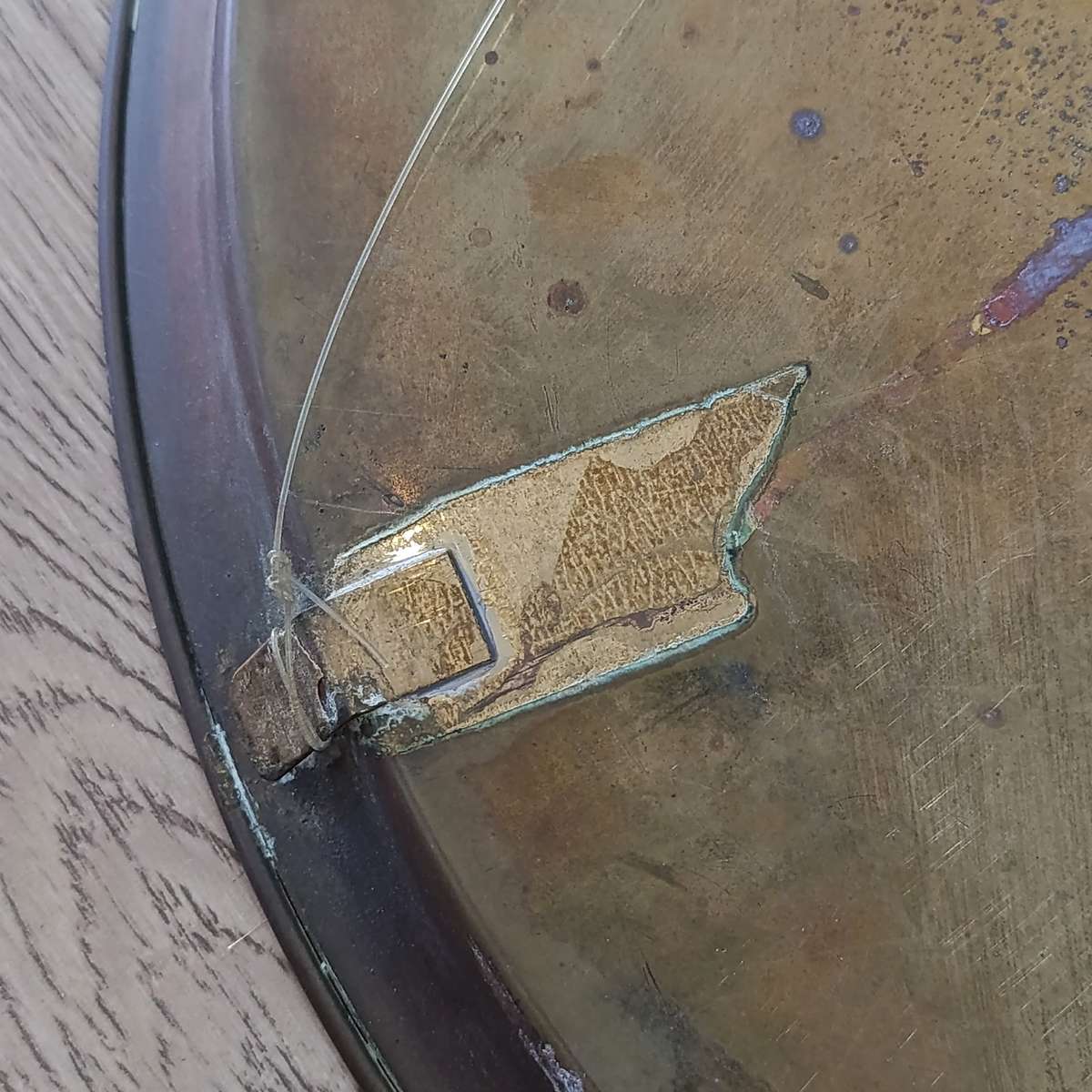 1949 Voortrekker Monument commemorative brass tray