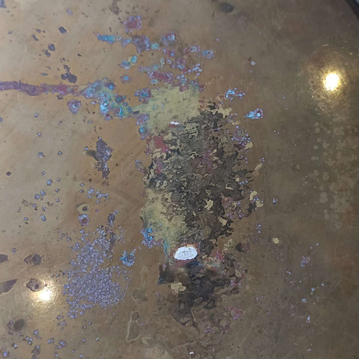 1949 Voortrekker Monument commemorative brass tray