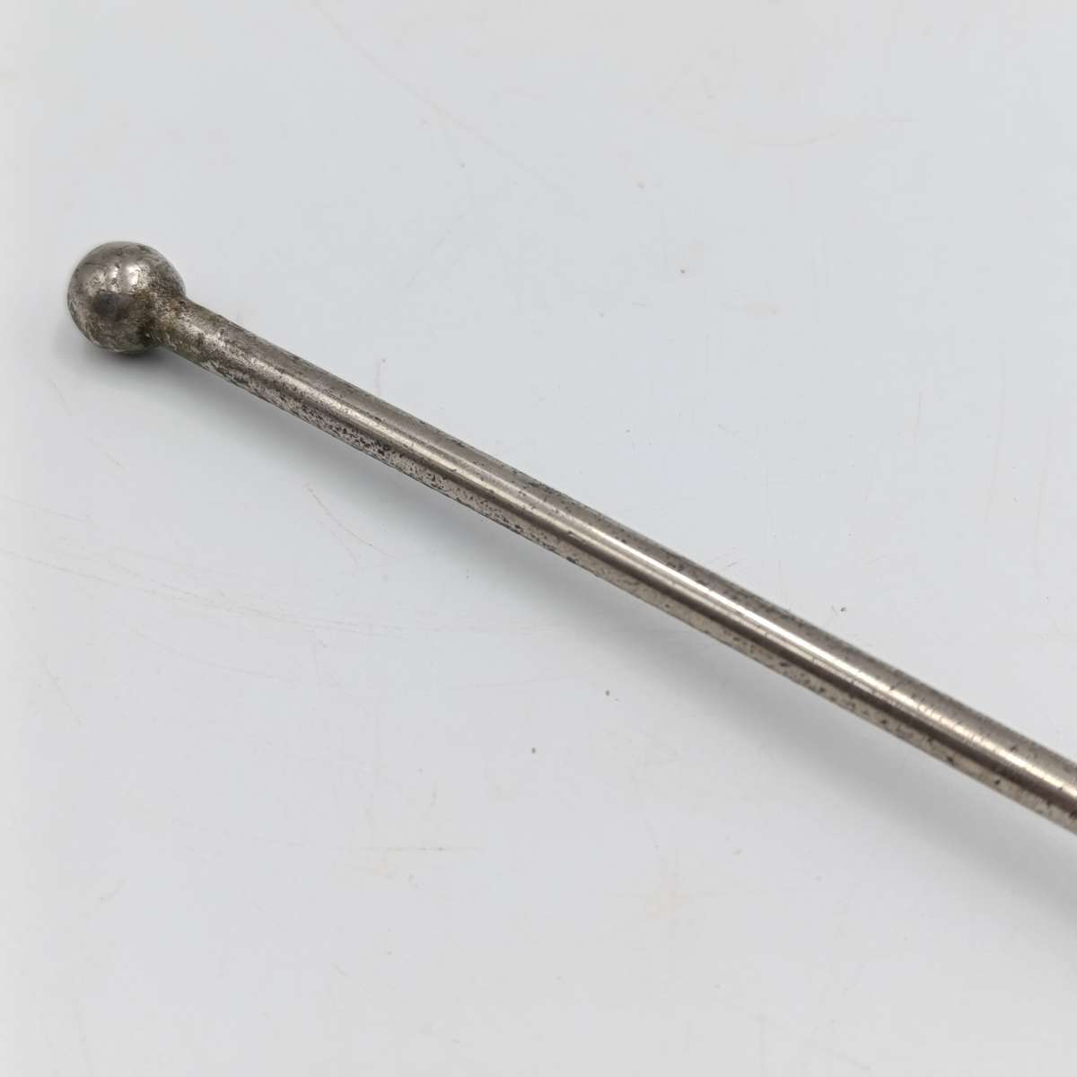 Vintage Christmas silver plated candle snuffer
