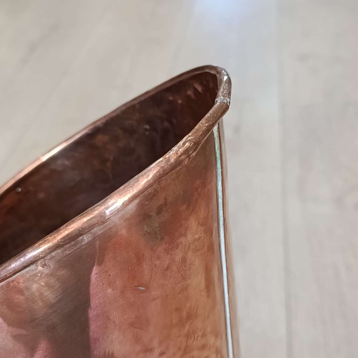 Antique Copper coal Scuttle