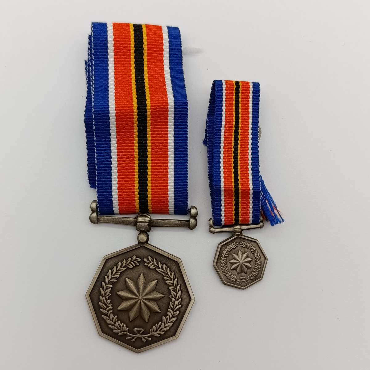 SANDF Tshumelo Ikatelaho medal with miniature #2230