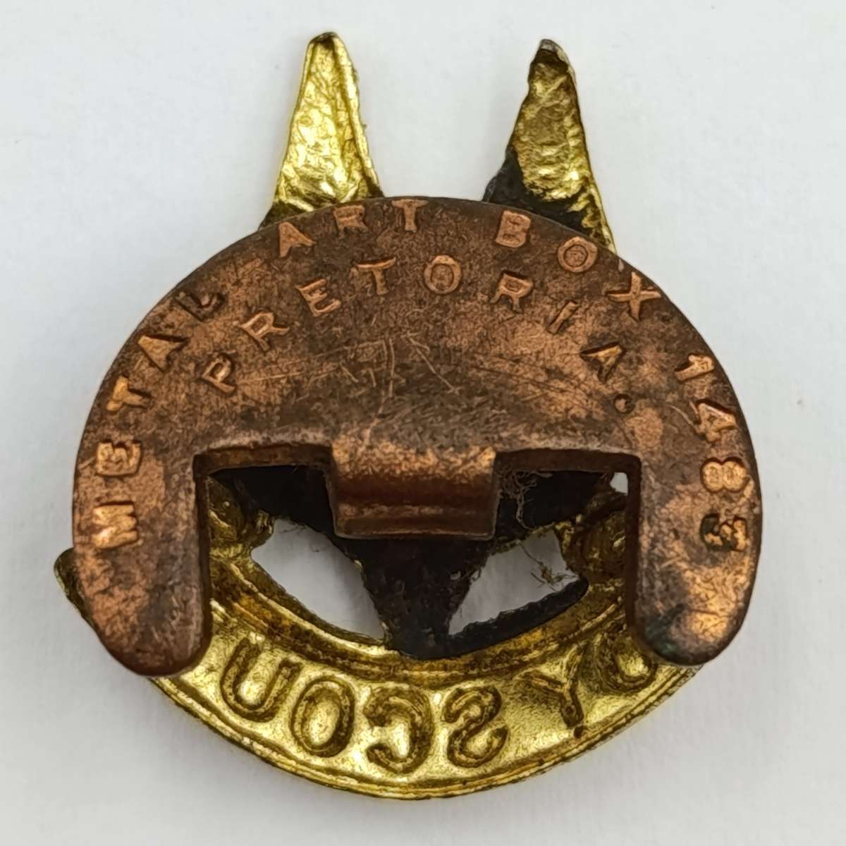 Vintage Boy scouts button badge
