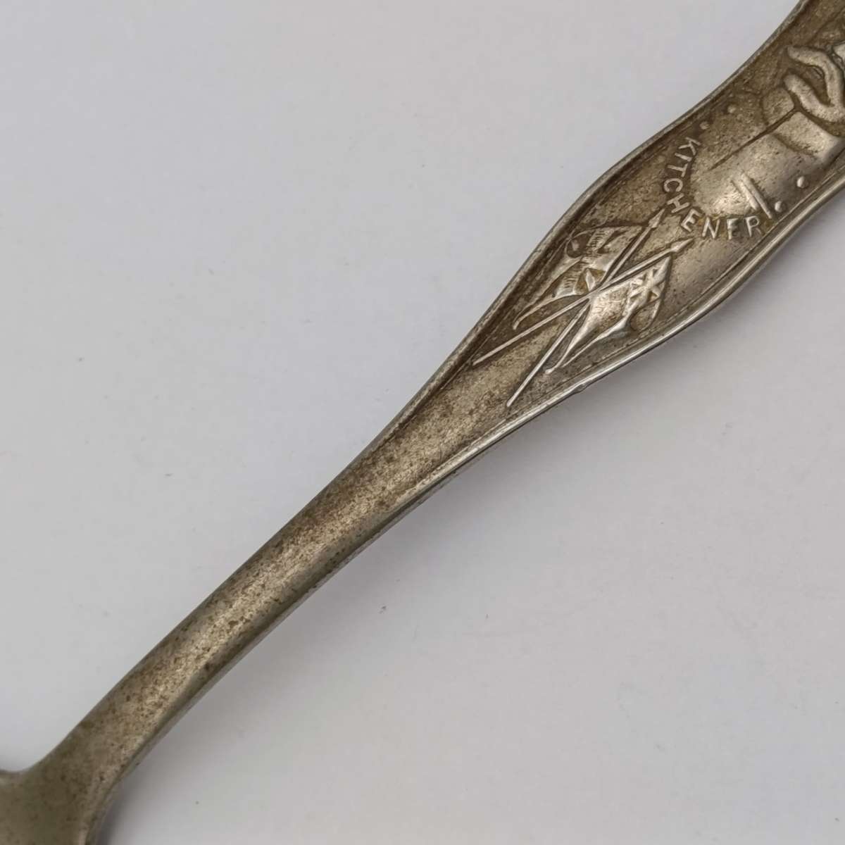 Antique Boer War Earl  kitcher silverplated souvenir spoon
