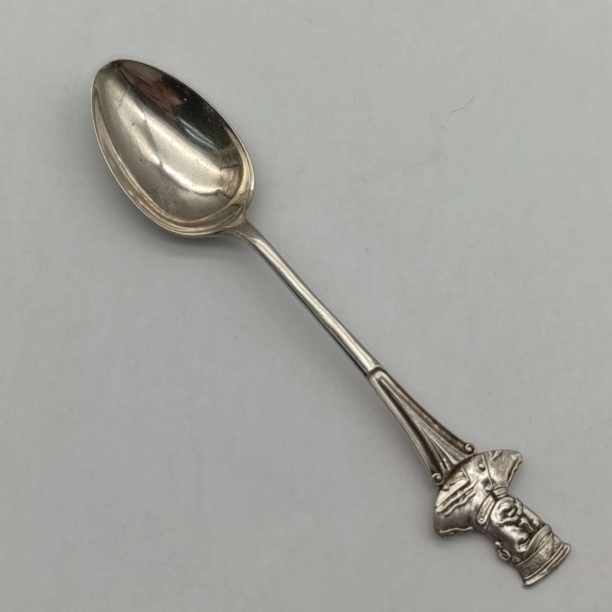 British Boer War General Buller sterling silver spoon - weighs 14.9g