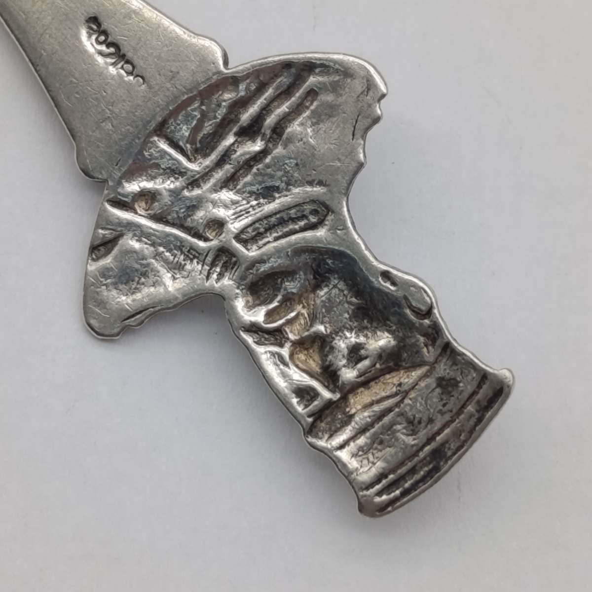 British Boer War General Buller sterling silver spoon - weighs 14.9g