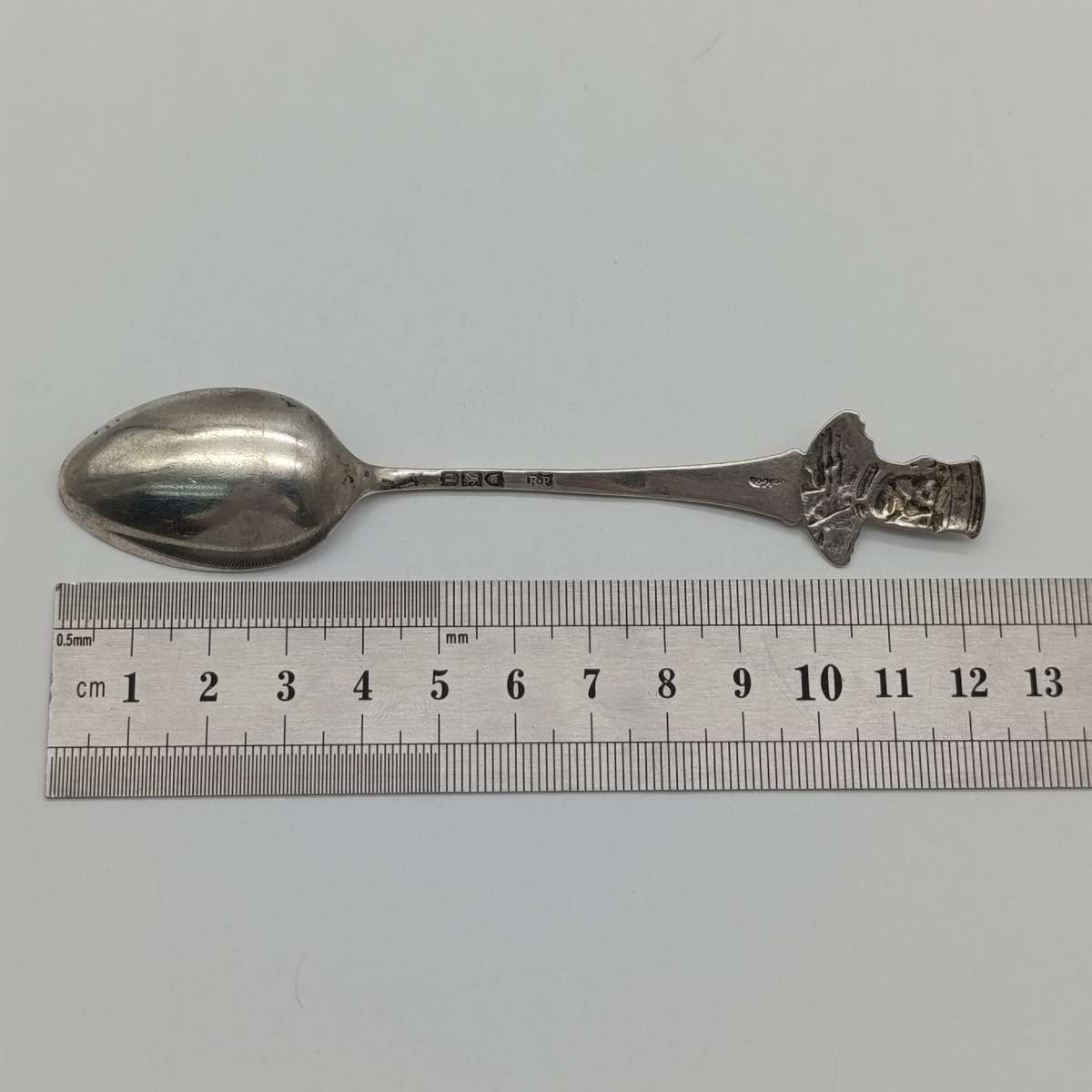 British Boer War General Buller sterling silver spoon - weighs 14.9g