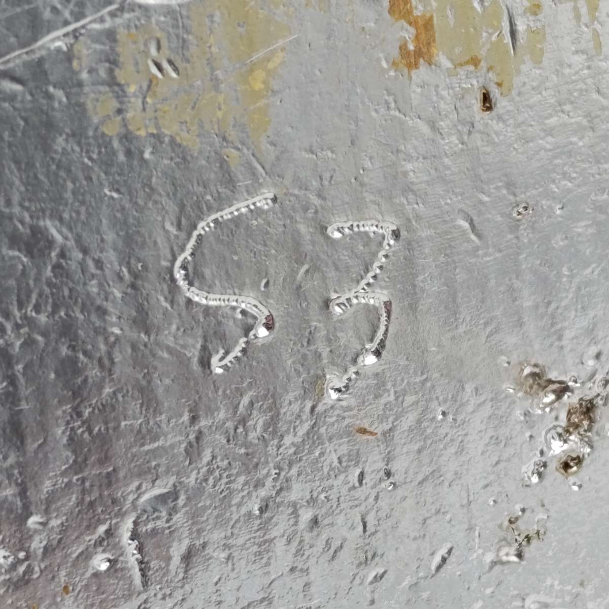 Vintage SA Railways triple hook coat hanger