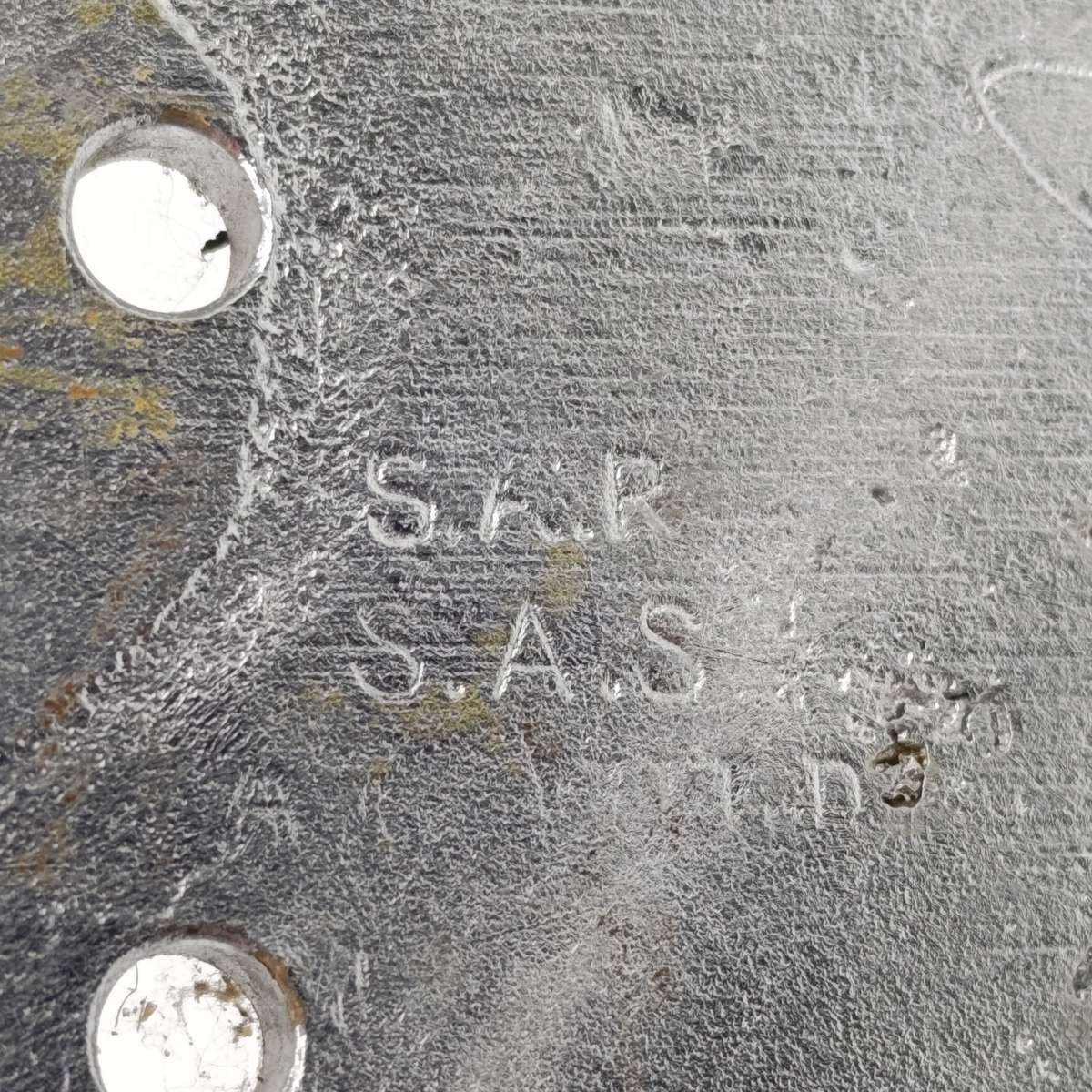 Vintage SA Railways tripple hook coat hanger