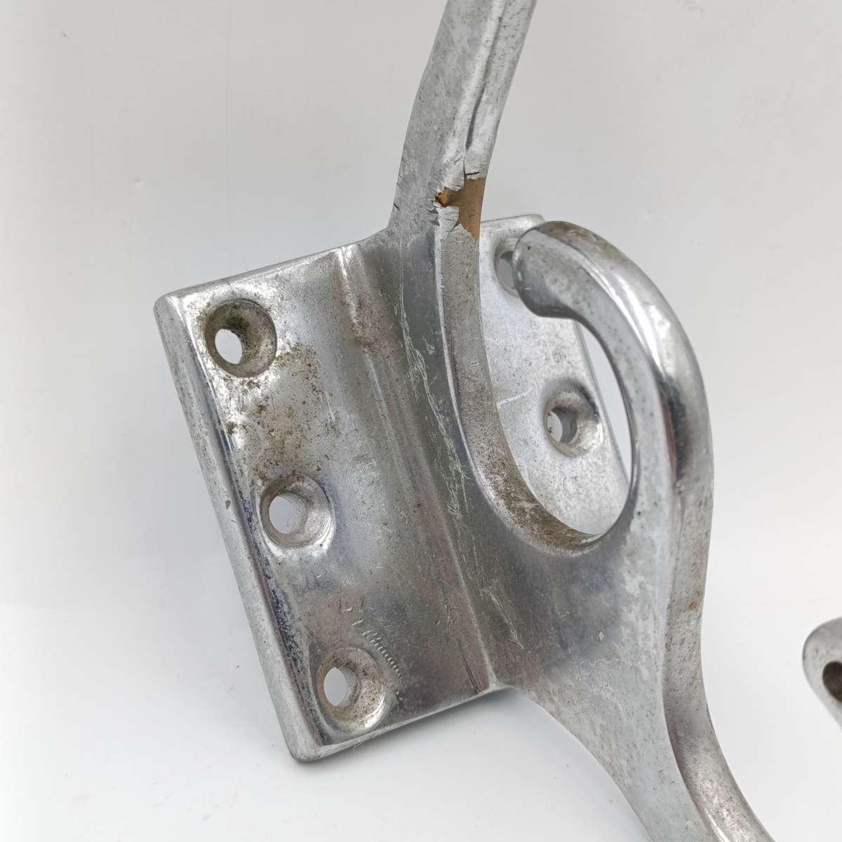 Vintage SA Railways tripple hook coat hanger