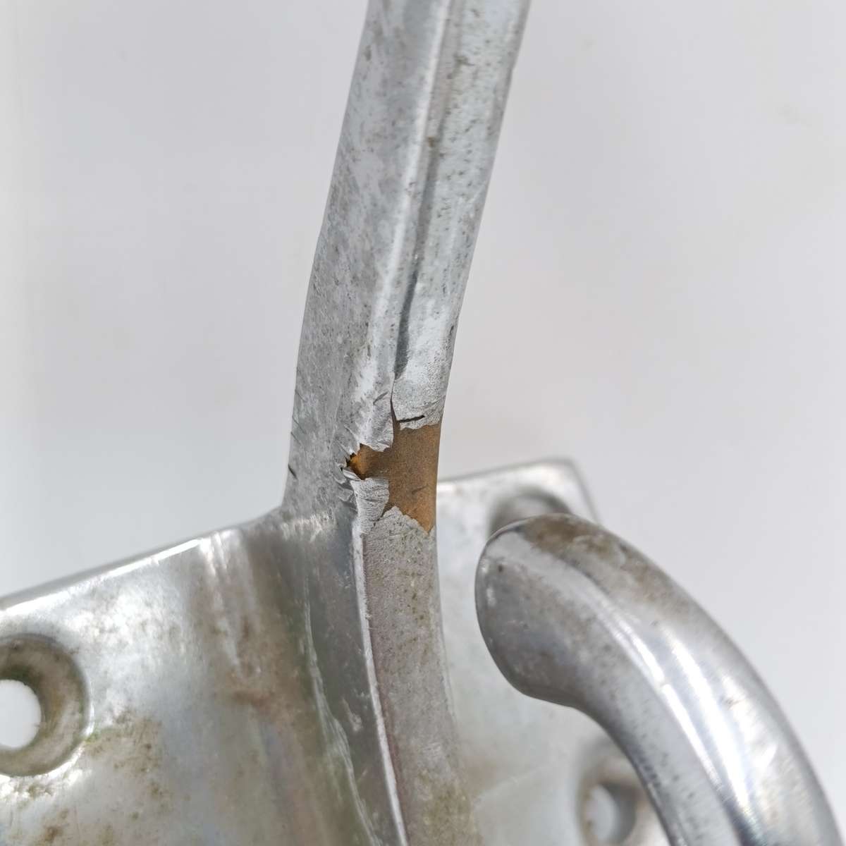 Vintage SA Railways tripple hook coat hanger