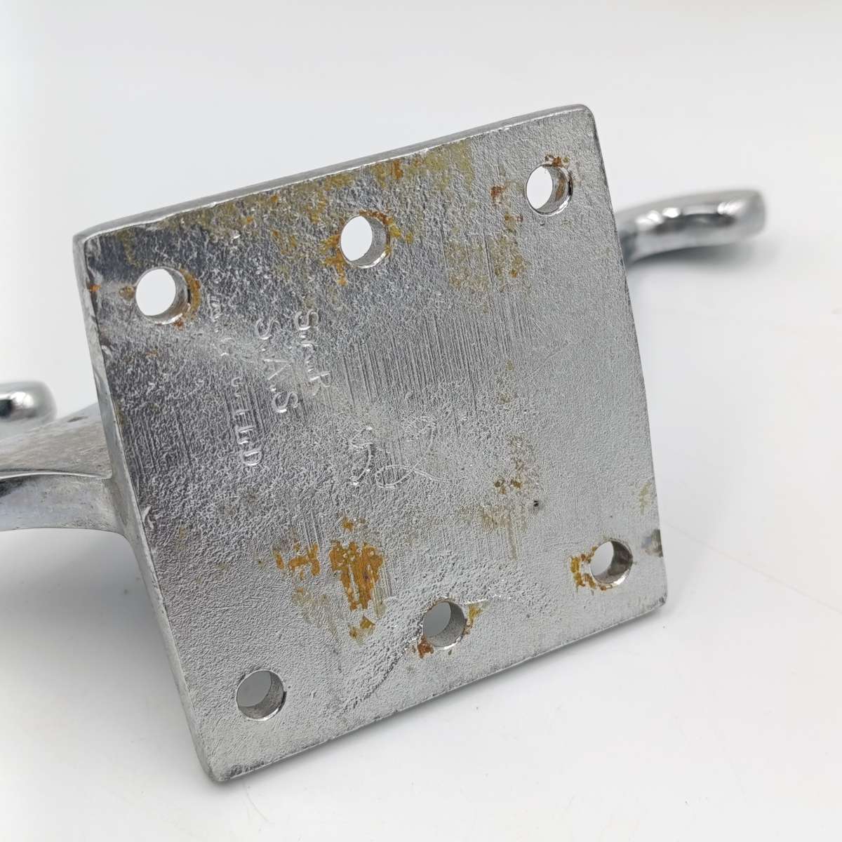 Vintage SA Railways triple hook coat hanger