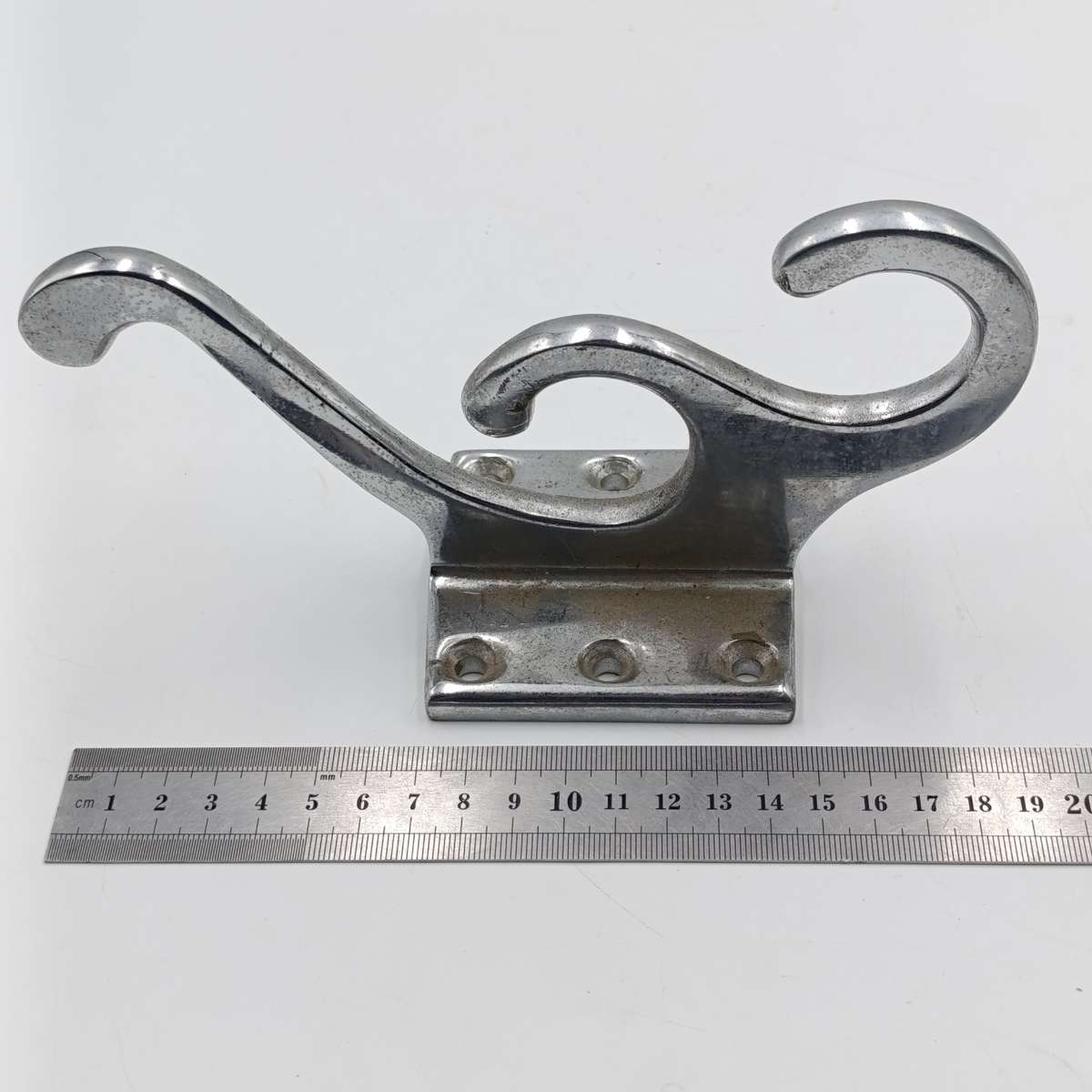 Vintage SA Railways triple hook coat hanger