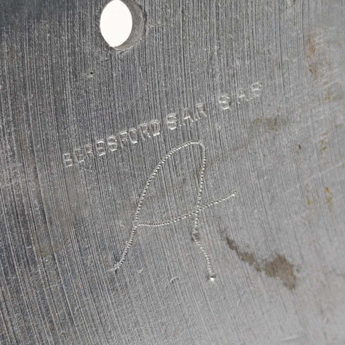 Vintage SA Railways triple hook coat hanger