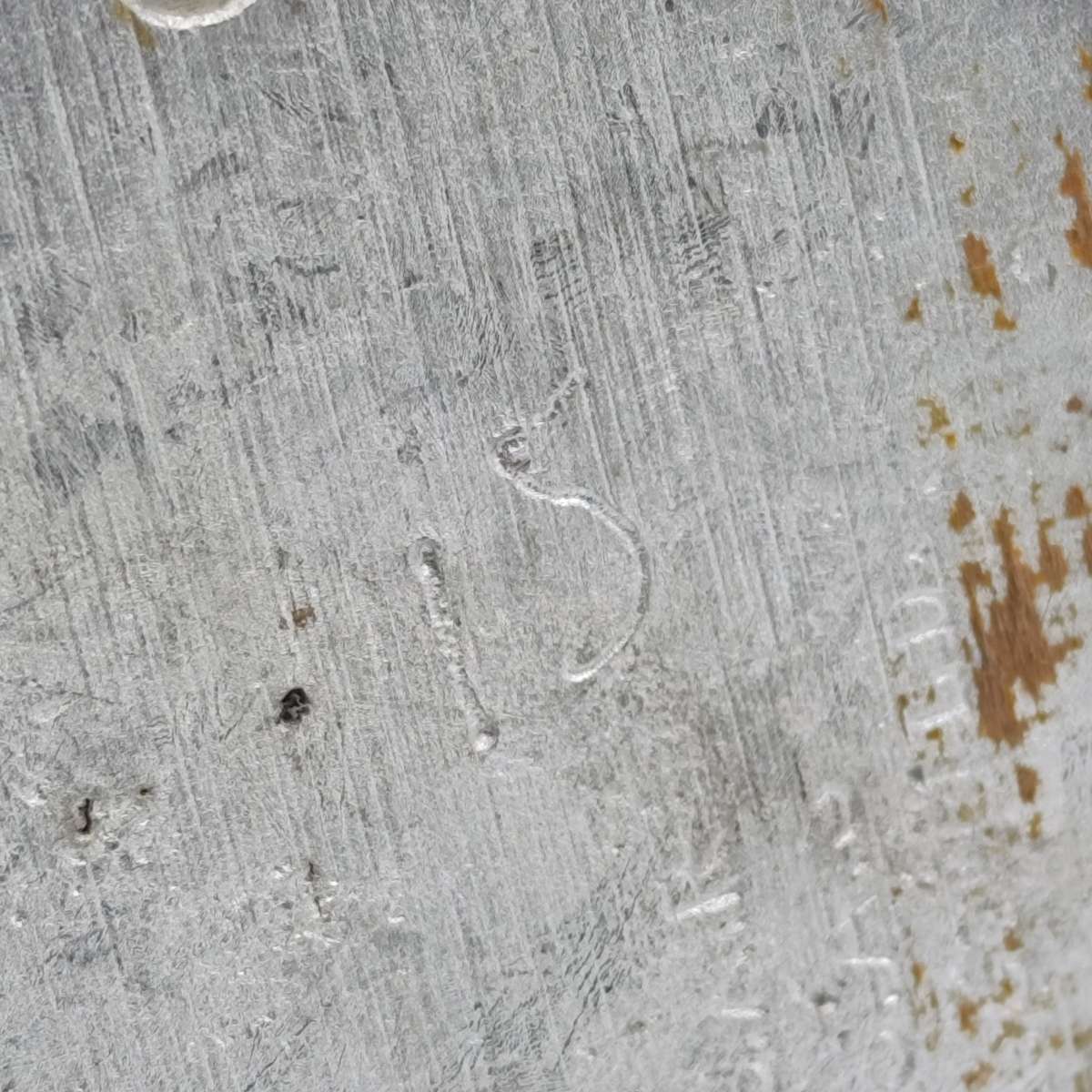 Vintage SA Railways triple hook coat hanger