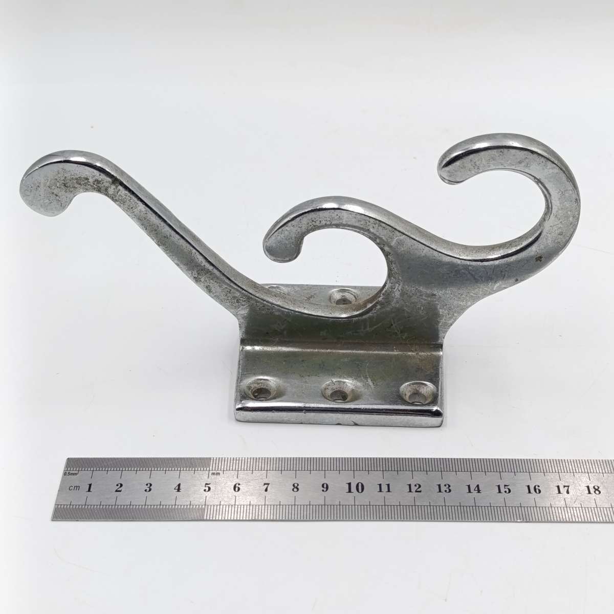 Vintage SA Railways triple hook coat hanger