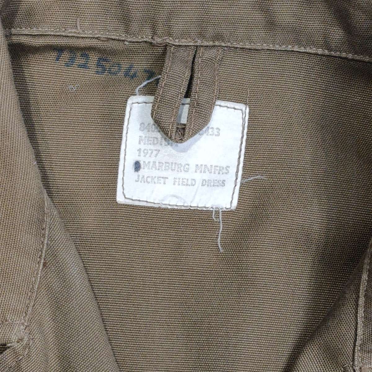 SADF Natria long sleeve shirt with Corporal rank brassards - size medium