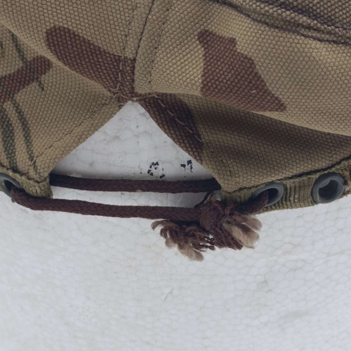 SADF 32 Battalion beret with badges of 2/cpl Barkhuisen of military Intellegence - camo faded