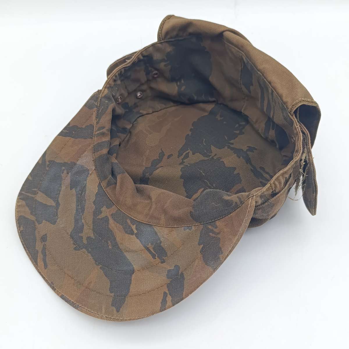 SA Railway Police camo flap cap