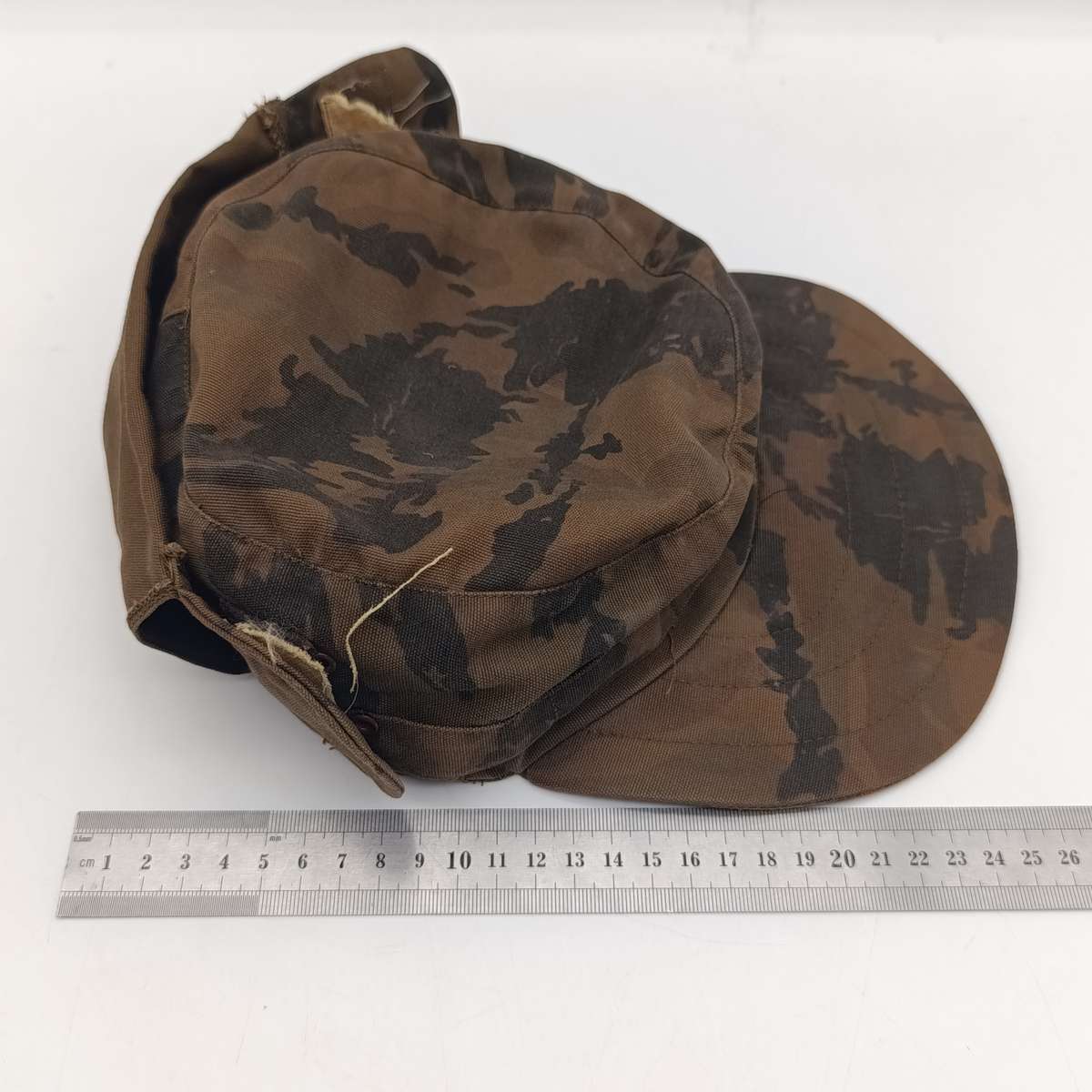 SA Railway Police camo flap cap