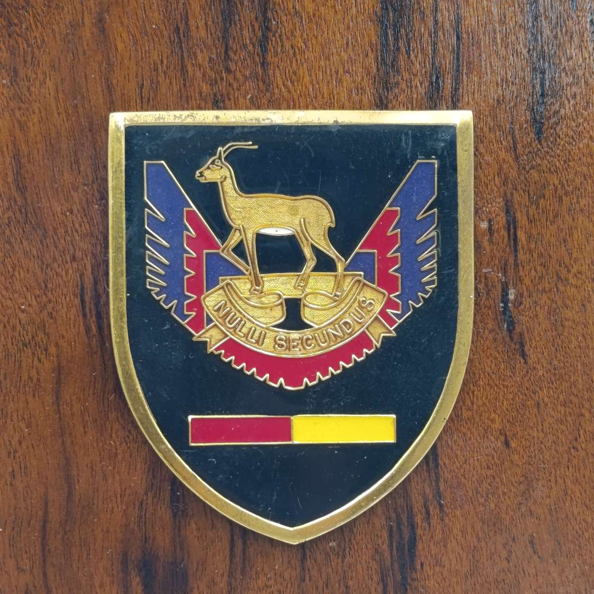 SADF Pretoria regiment plaque