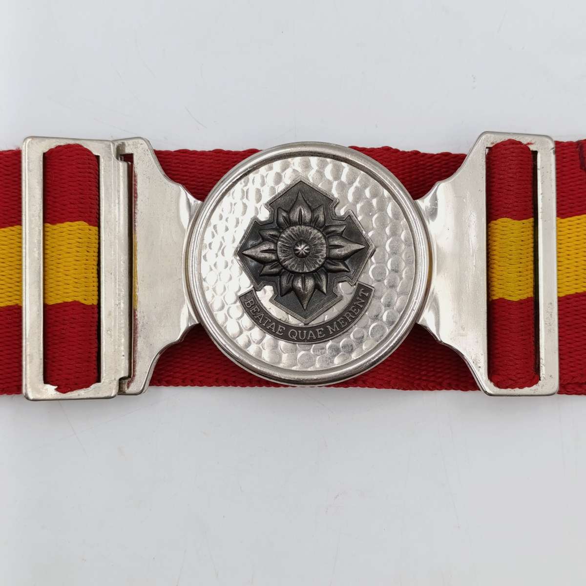 SA Army Womans college stable belt with Lohatla battle school colours