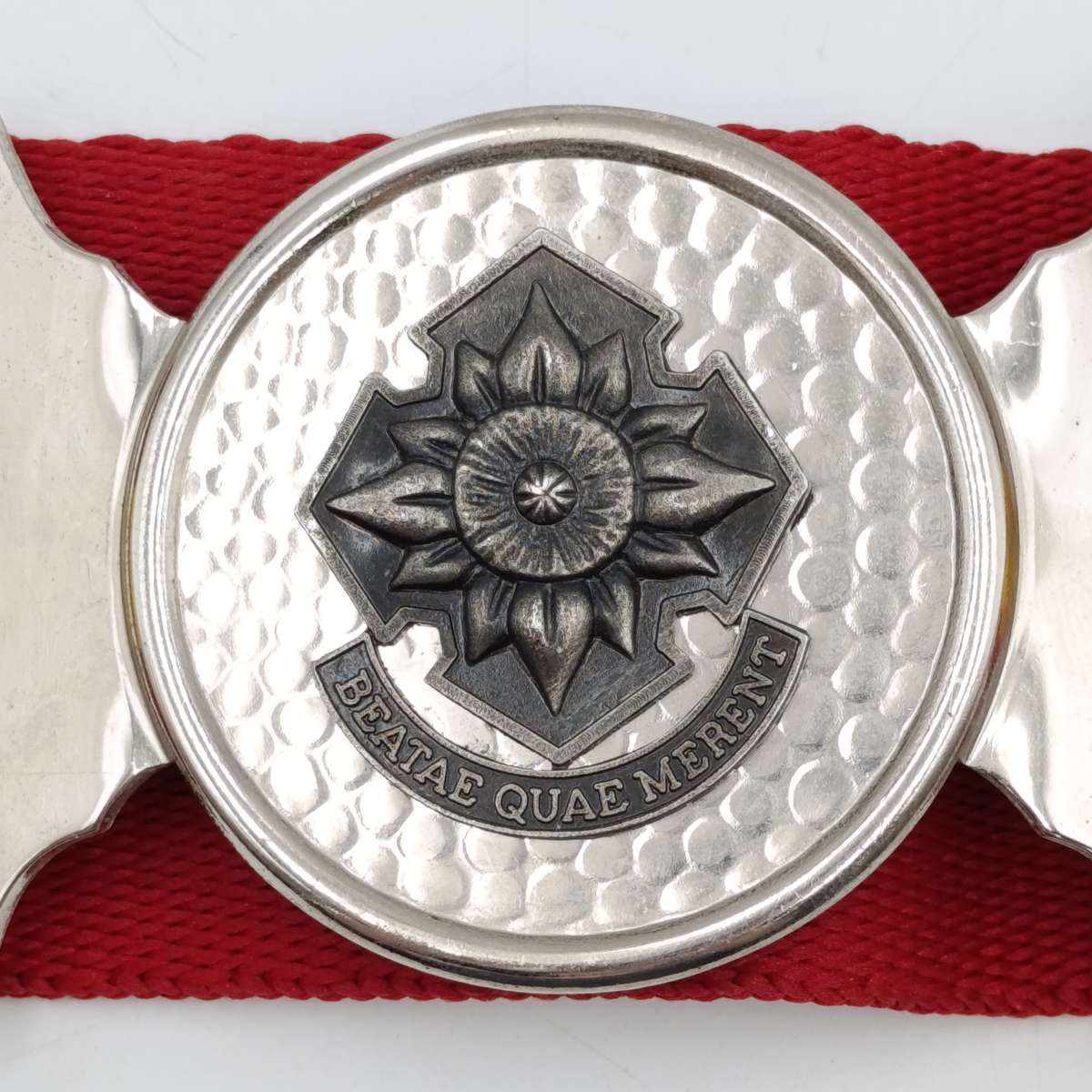 SA Army Womans college stable belt with Lohatla battle school colours