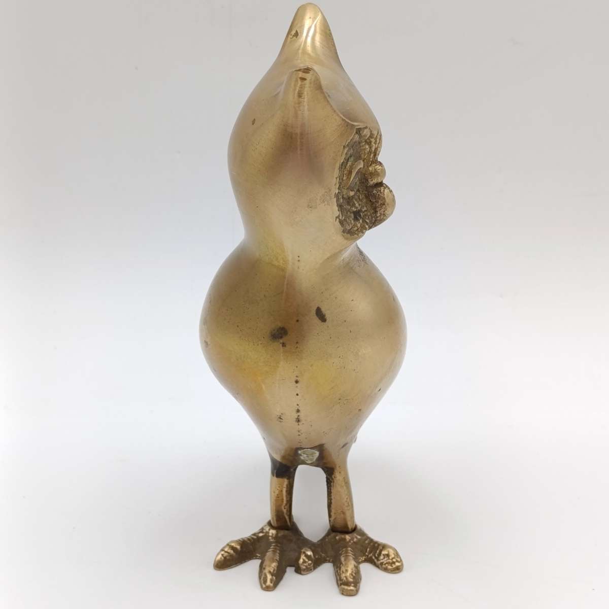 Vintage brass owl figurine