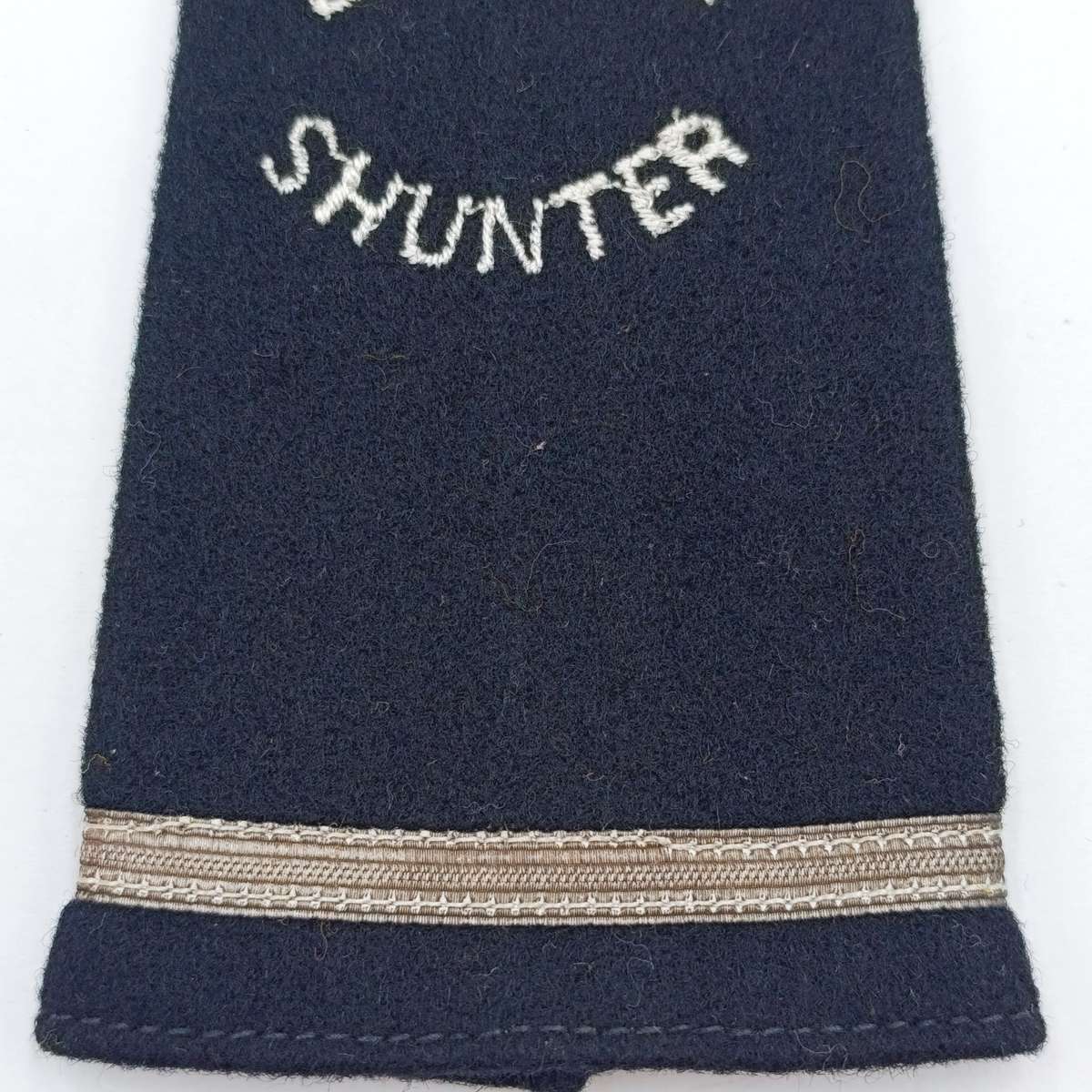Pair of SA Railways Leading shunter rank epaulettes