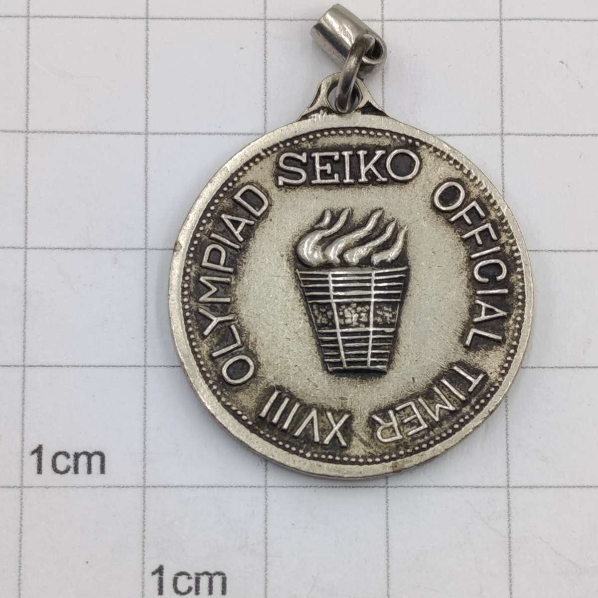 Seiko Kegving round - Official 18th Olympiad timekeeper