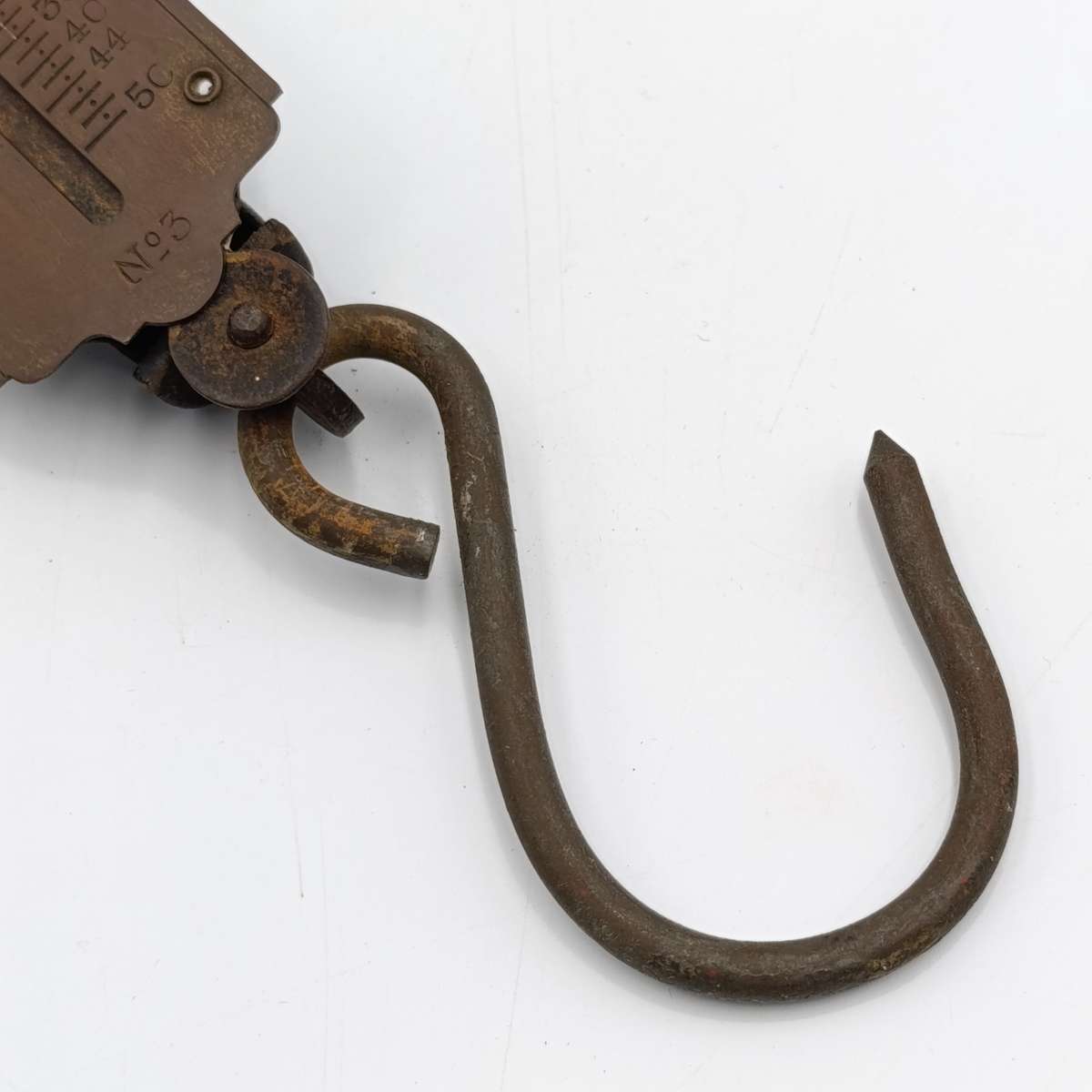 Salter pocket balance 50 pound scale - antique