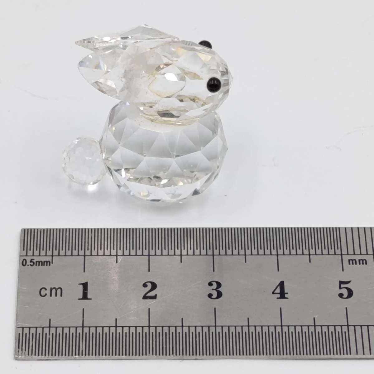 Swarovski crystal mini Bunny figurine