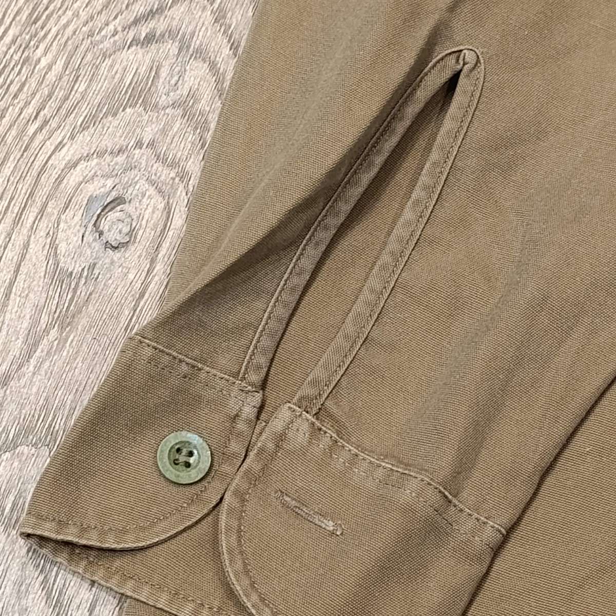 Vintage SADF nutria browns long sleeve combat shirt - size m