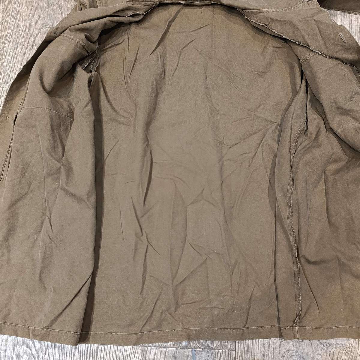 Vintage SADF nutria browns long sleeve combat shirt - size m